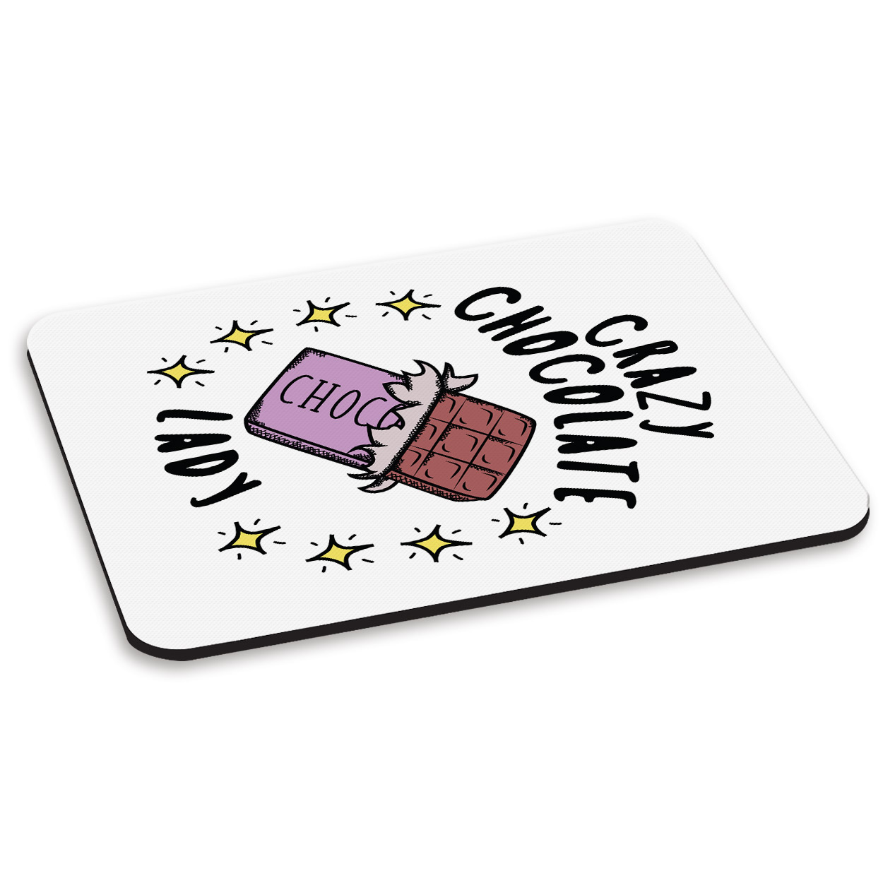 Crazy Cookie Homme Stars Coaster Drinks Tapis Drôle Blague Food Lover chocolat