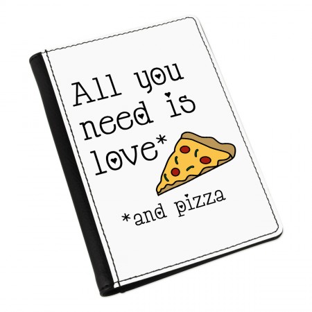 All You Need Is Love And Pizza Passport Holder Cover