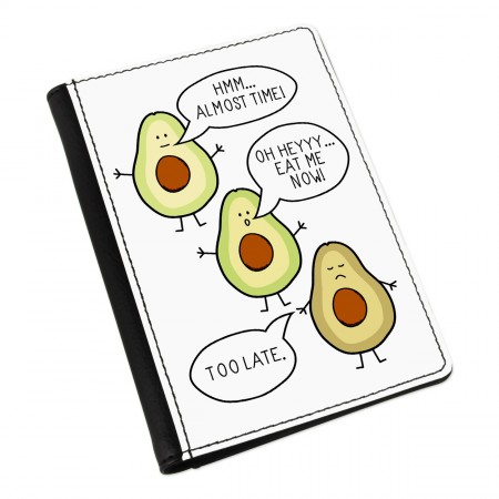 Avocado Eat Me Now Too Late Passport Holder Cover