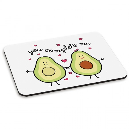 Avocado You Complete Me PC Computer Mouse Mat Pad