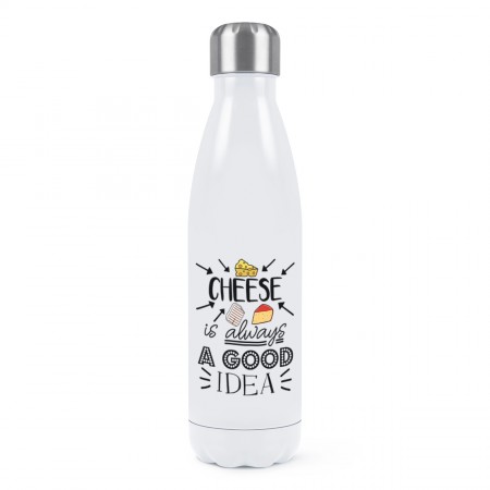Cheese Is Always A Good Idea Double Wall Water Bottle