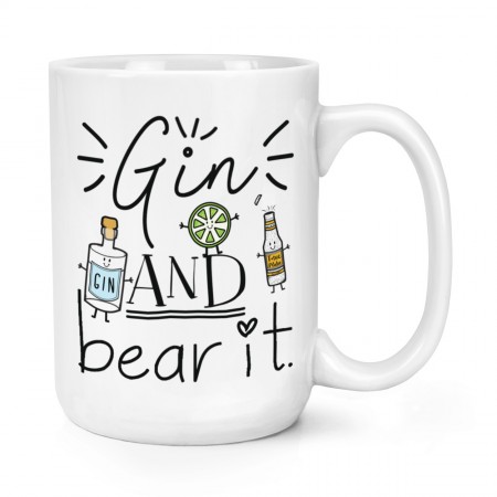 Gin And Bear It 15oz Large Mug Cup