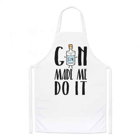 Gin Made Me Do It Chefs Apron