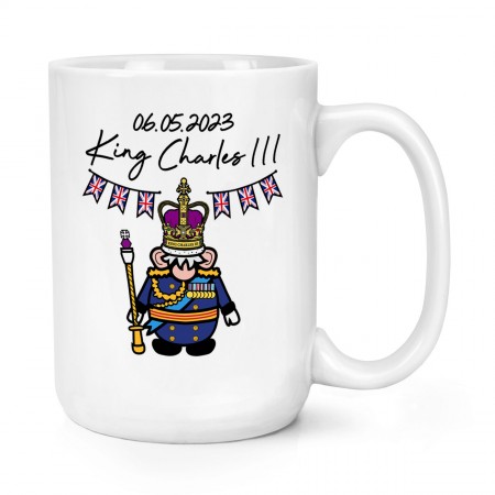 Gonk King Charles III 15oz Large Mug Cup