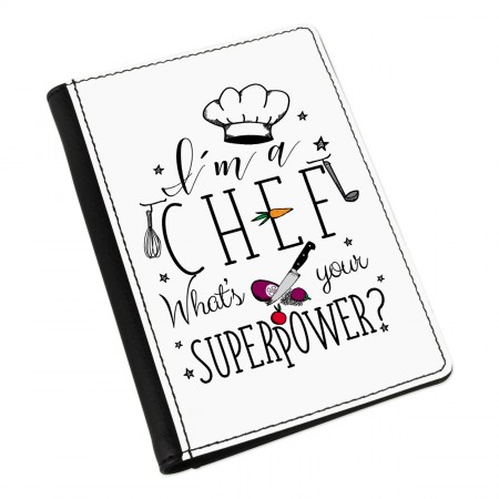 I'm A Chef What's Your Superpower Passport Holder Cover