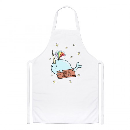 Narwhal Not A Unicorn Chefs Apron