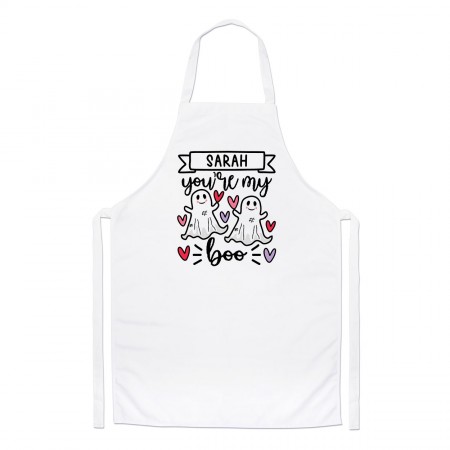 Personalised You're My Boo Chefs Apron