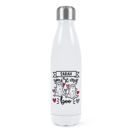 Personalised You're My Boo Double Wall Water Bottle