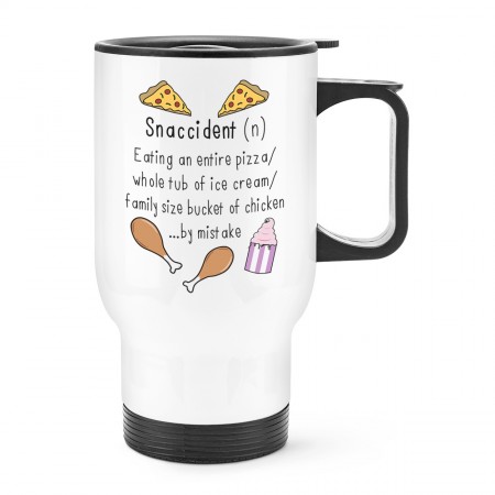 Snaccident Definition Travel Mug Cup With Handle