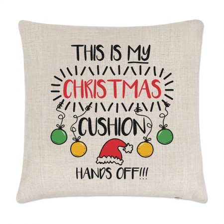 This Is My Christmas Cushion Hands Off Cushion Cover