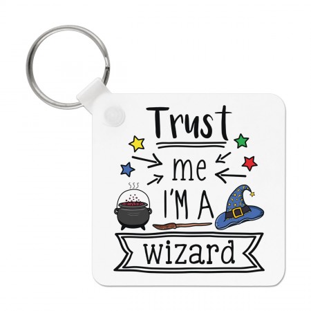 Trust Me I'm A Wizard Keyring Key Chain