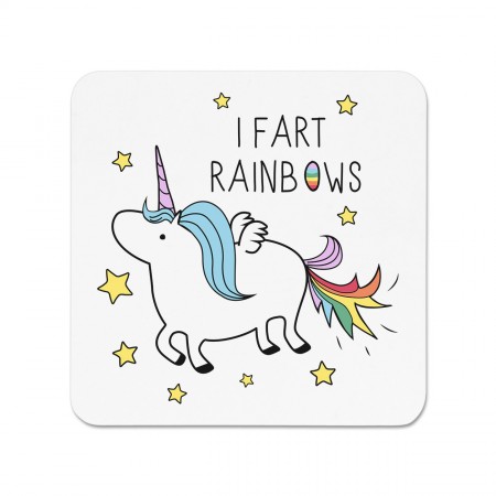 Unicorn I Fart Rainbows Fridge Magnet