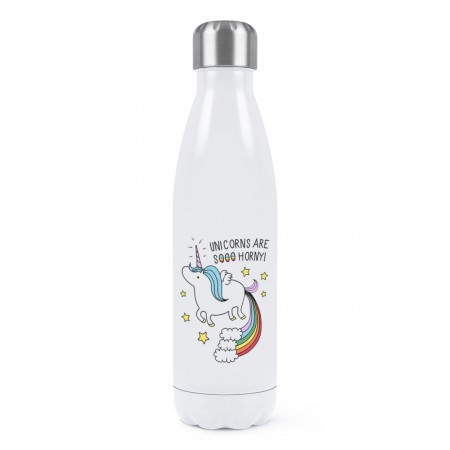 Unicorns Are Sooo Horny Double Wall Water Bottle