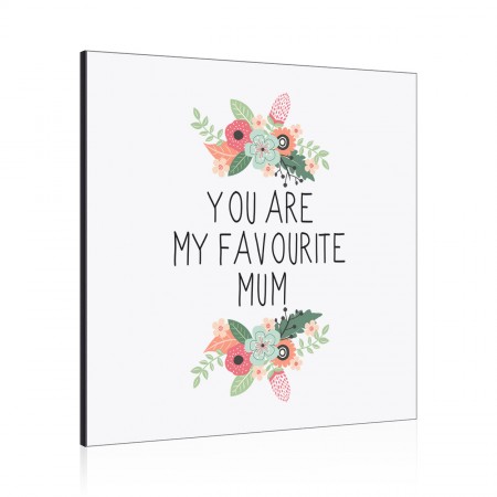 You Are My Favourite Mum Wall Art Panel