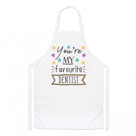 You're My Favourite Dentist Stars Chefs Apron