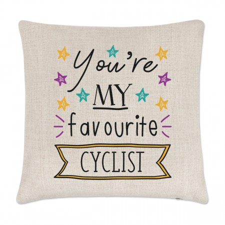 You're My Favourite Cyclist Stars Cushion Cover