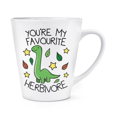 You're My Favourite Herbivore 12oz Latte Mug Cup