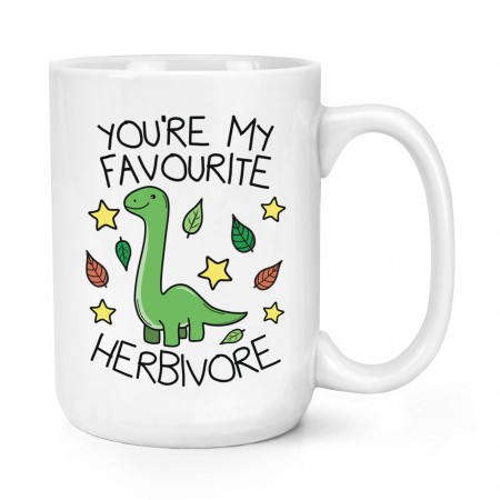 You're My Favourite Herbivore 15oz Large Mug Cup