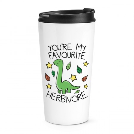 You're My Favourite Herbivore Travel Mug Cup