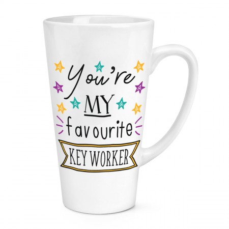 You're My Favourite Key Worker 17oz Large Latte Mug Cup