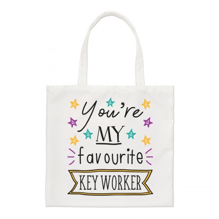You're My Favourite Key Worker Regular Tote Bag