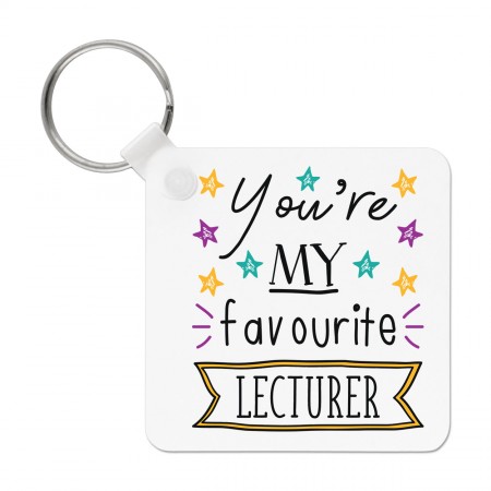 You're My Favourite Lecturer Stars Keyring Key Chain