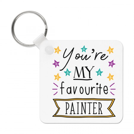 You're My Favourite Painter Keyring Key Chain