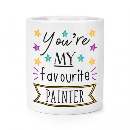 You're My Favourite Painter Makeup Brush Pencil Pot