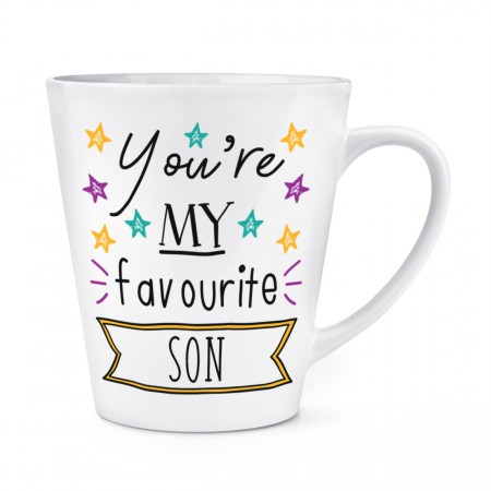 You're My Favourite Son Stars 12oz Latte Mug Cup