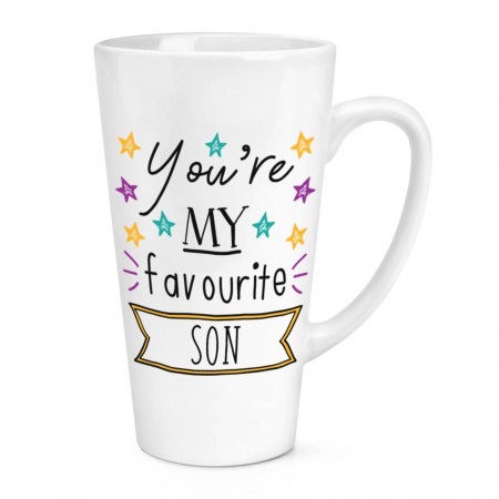 You're My Favourite Son Stars 17oz Large Latte Mug Cup