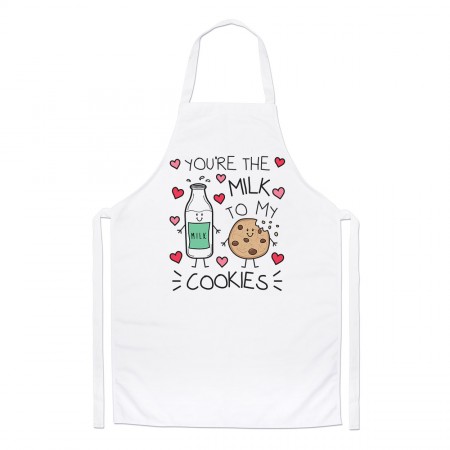 You're The Milk To My Cookies Chefs Apron