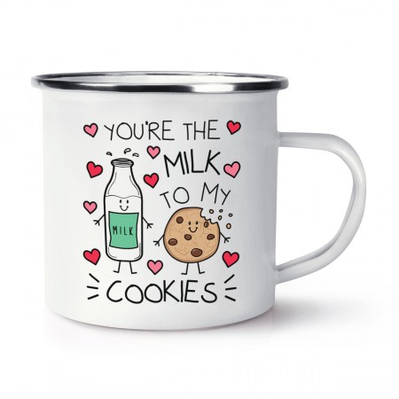 You're The Milk To My Cookies Enamel Mug Cup