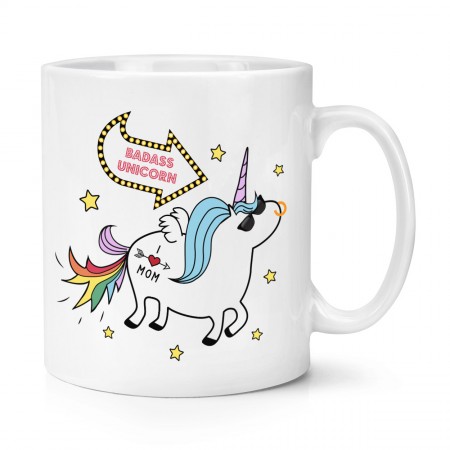 Badass Unicorn Animal 10oz Mug Cup