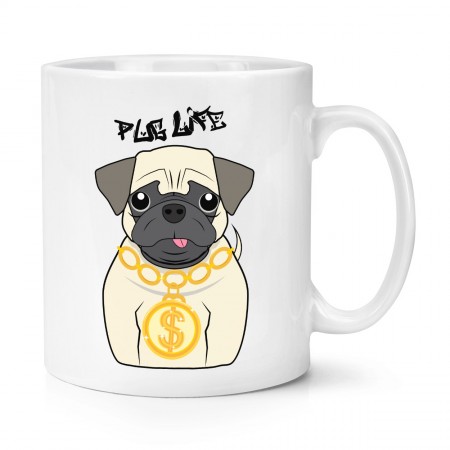 Pug Life Dog 10oz Mug Cup
