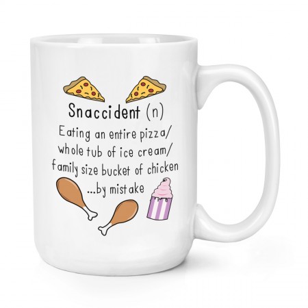 Snaccident Definition 15oz Large Mug Cup