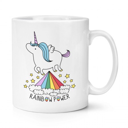 Unicorn Rainbow Power 10oz Mug Cup