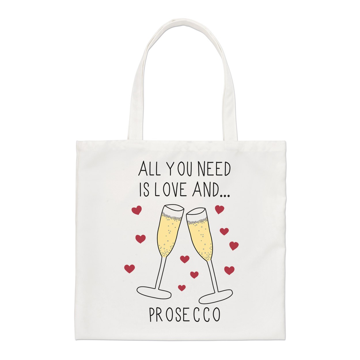All You Need Is Love And Prosecco Regular Tote Bag