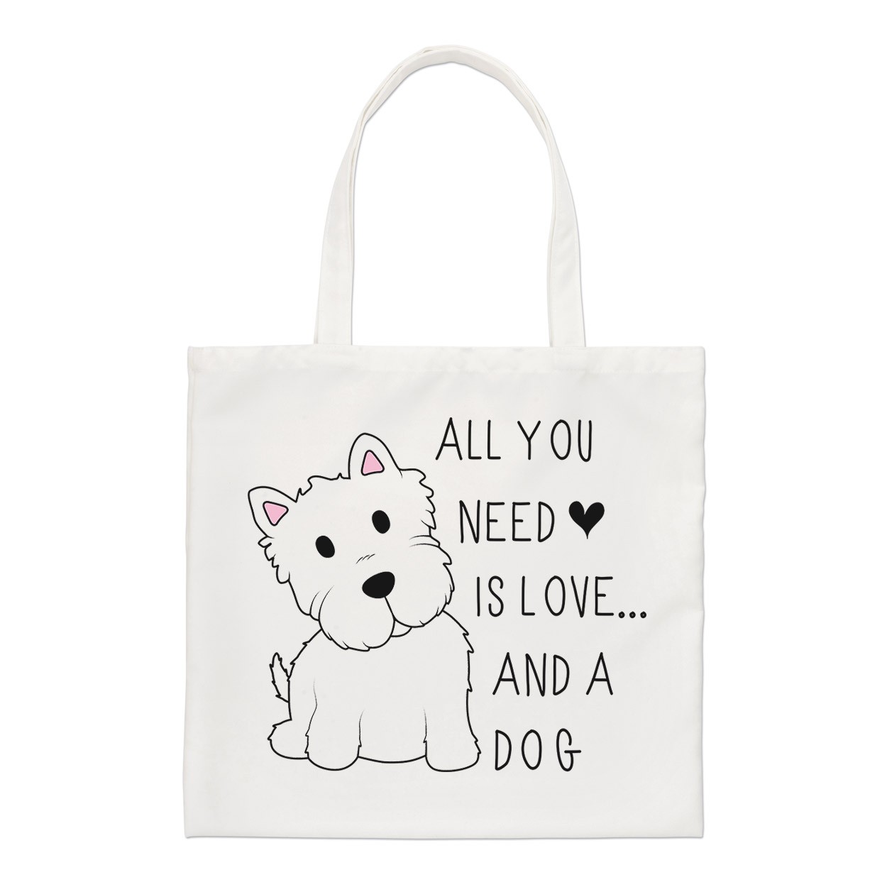 All You Need Is Love And A Dog Regular Tote Bag