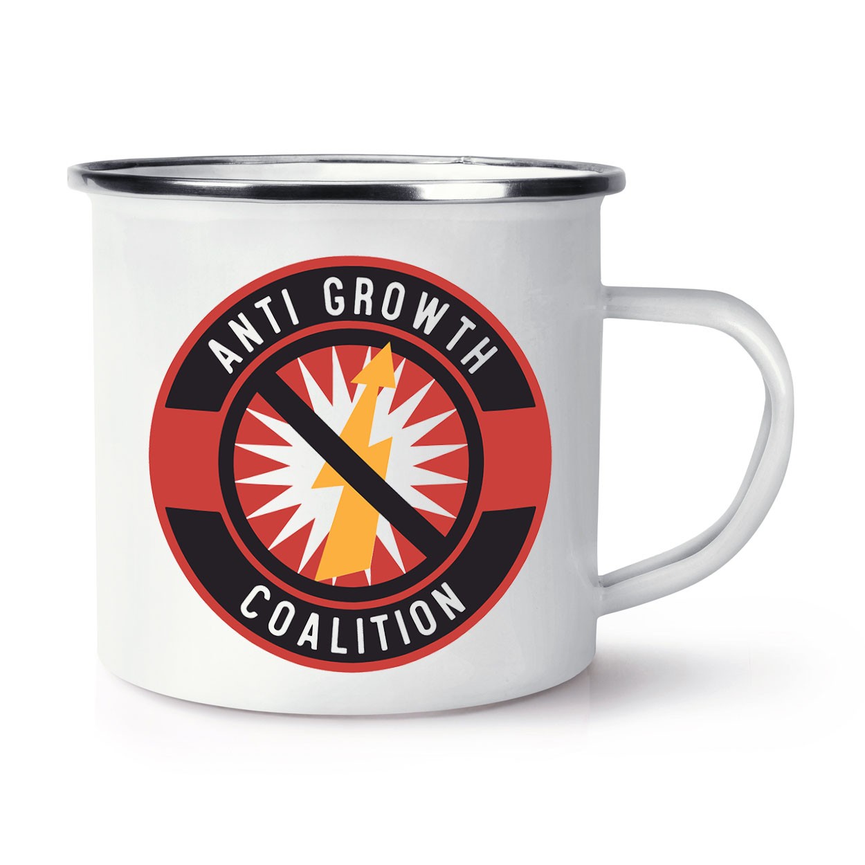 Anti Growth Coalition Enamel Mug Cup