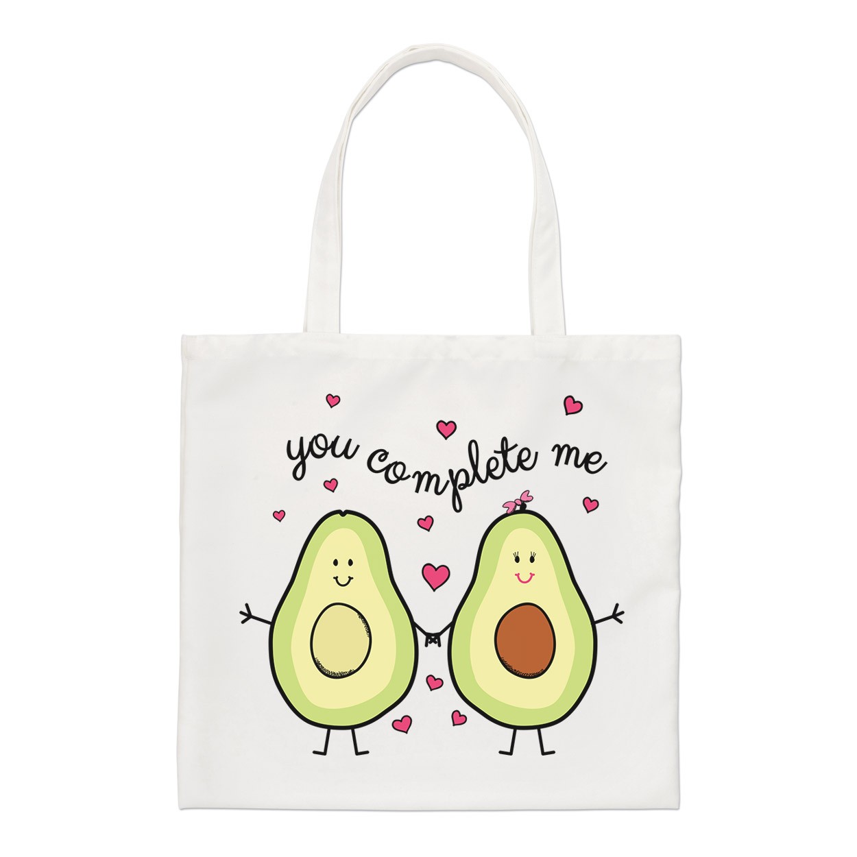 Avocado You Complete Me Regular Tote Bag