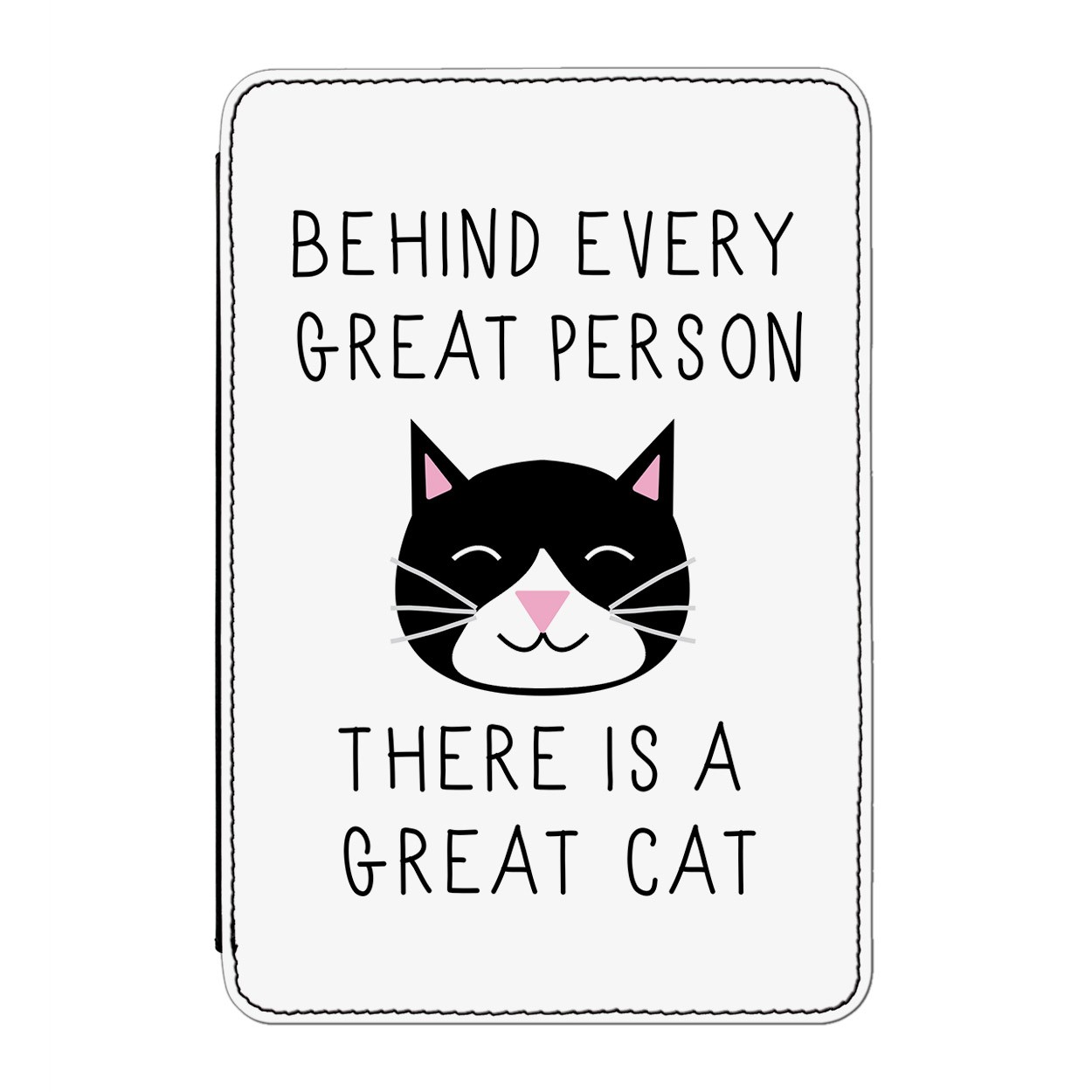 Behind Every Great Person Is A Great Cat Case Cover for iPad Mini 1 2 3