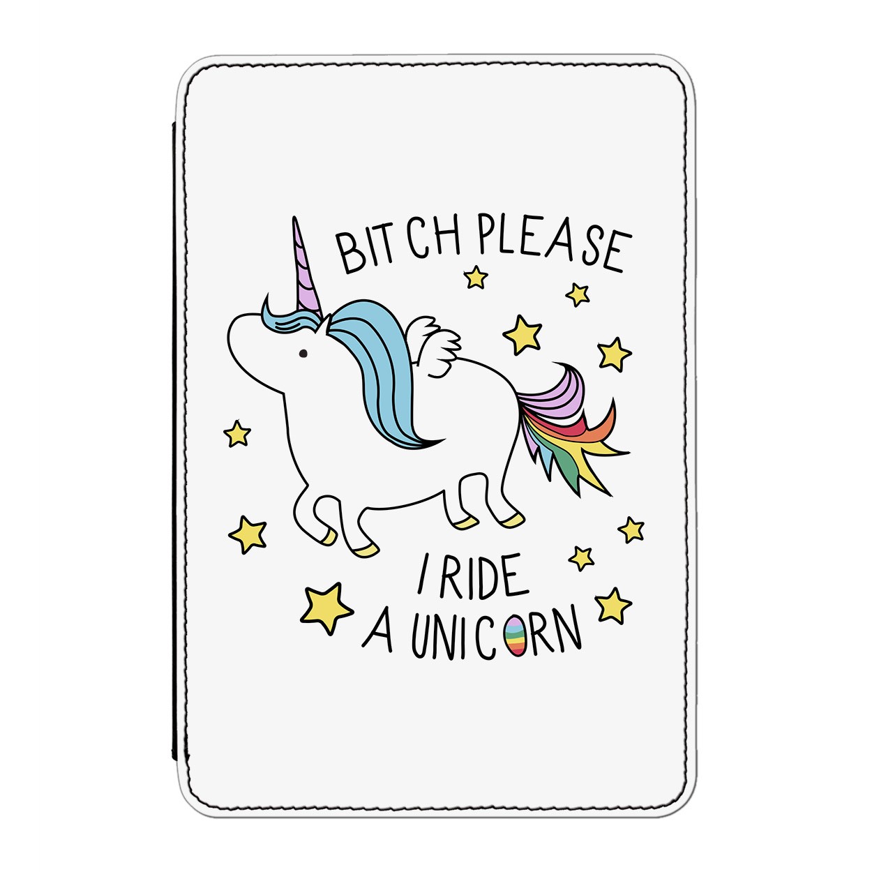 Bitch Please I Ride A Unicorn Case Cover for iPad Mini 1 2 3
