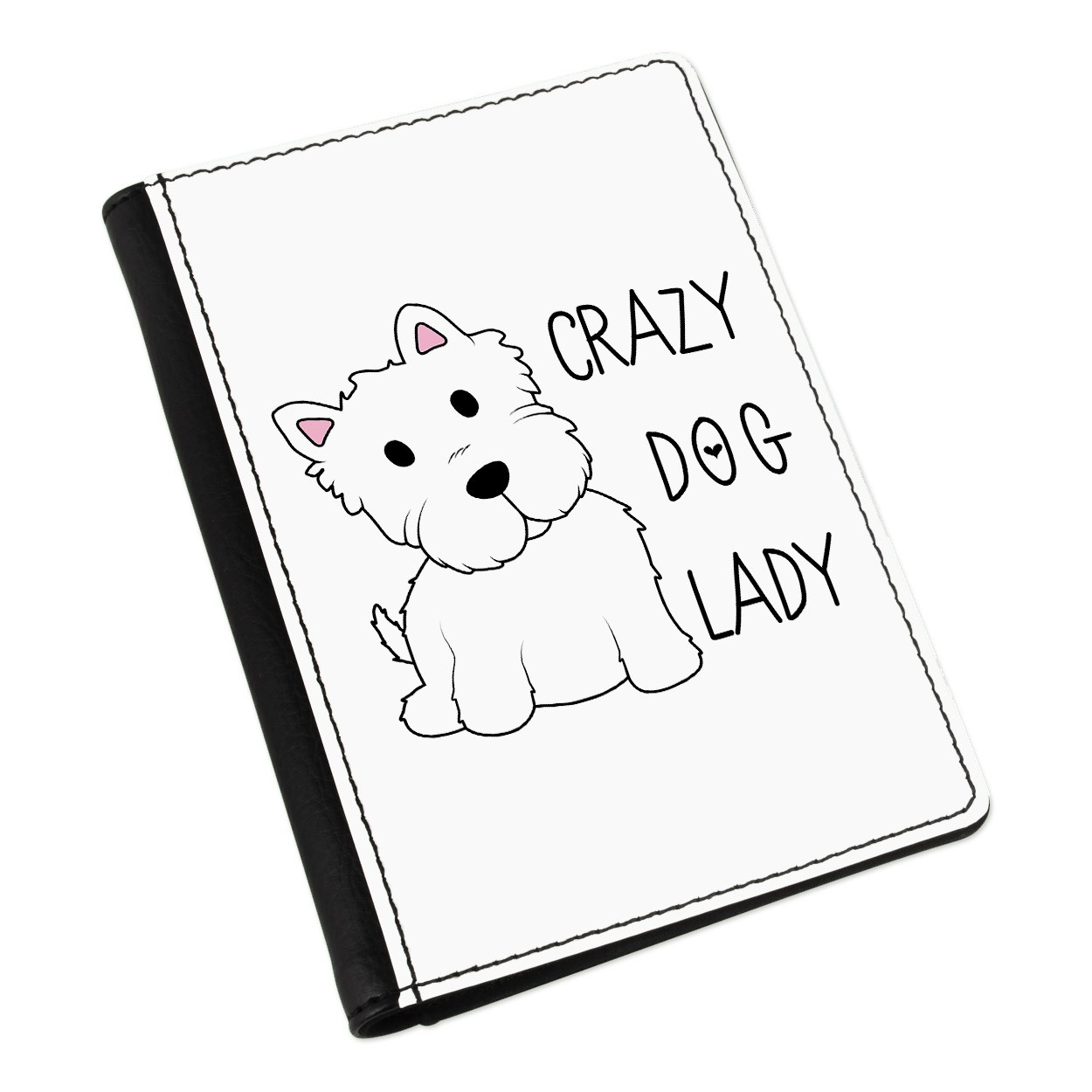 Crazy Dog Lady Passport Holder Cover
