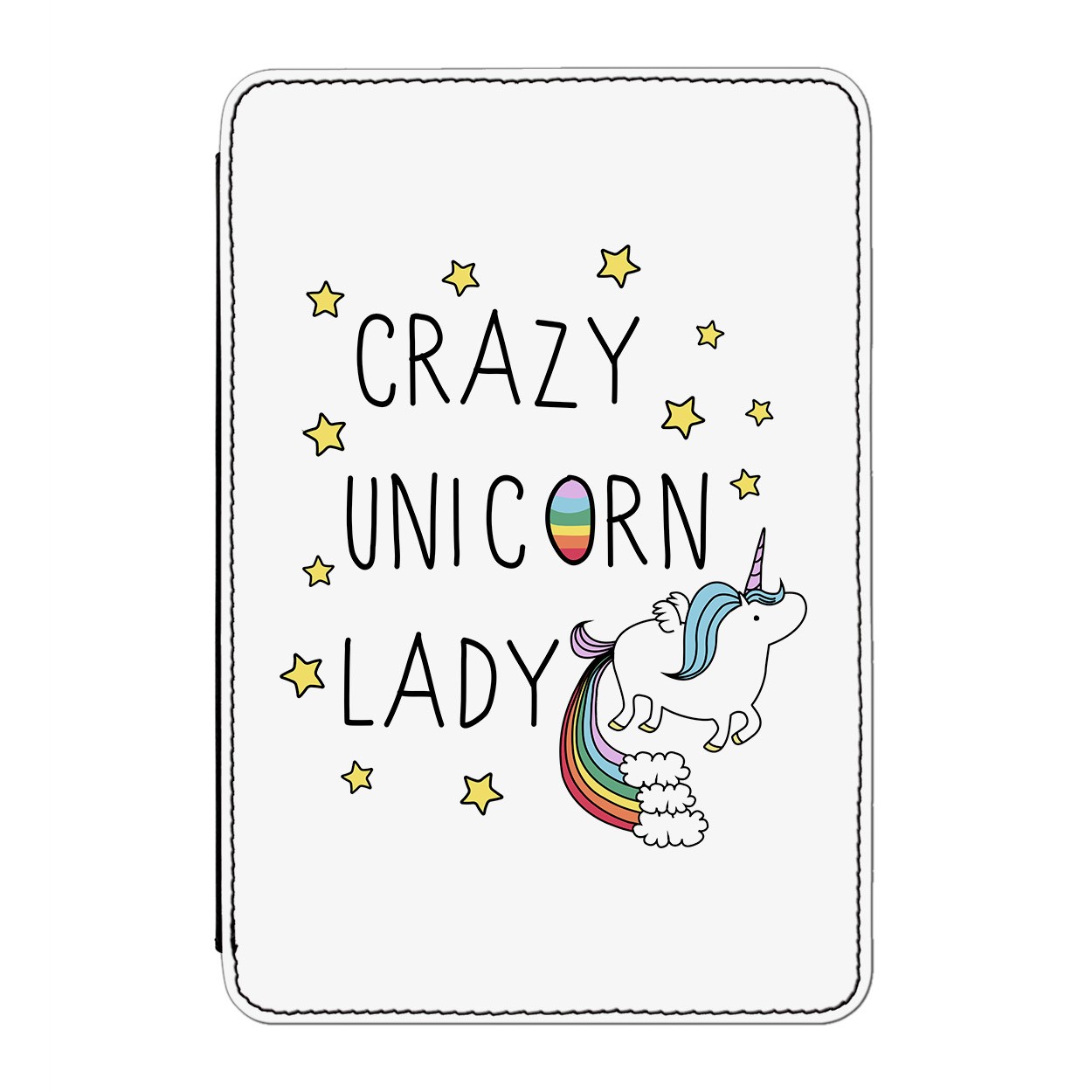 Crazy Unicorn Lady Case Cover for iPad Mini 1 2 3