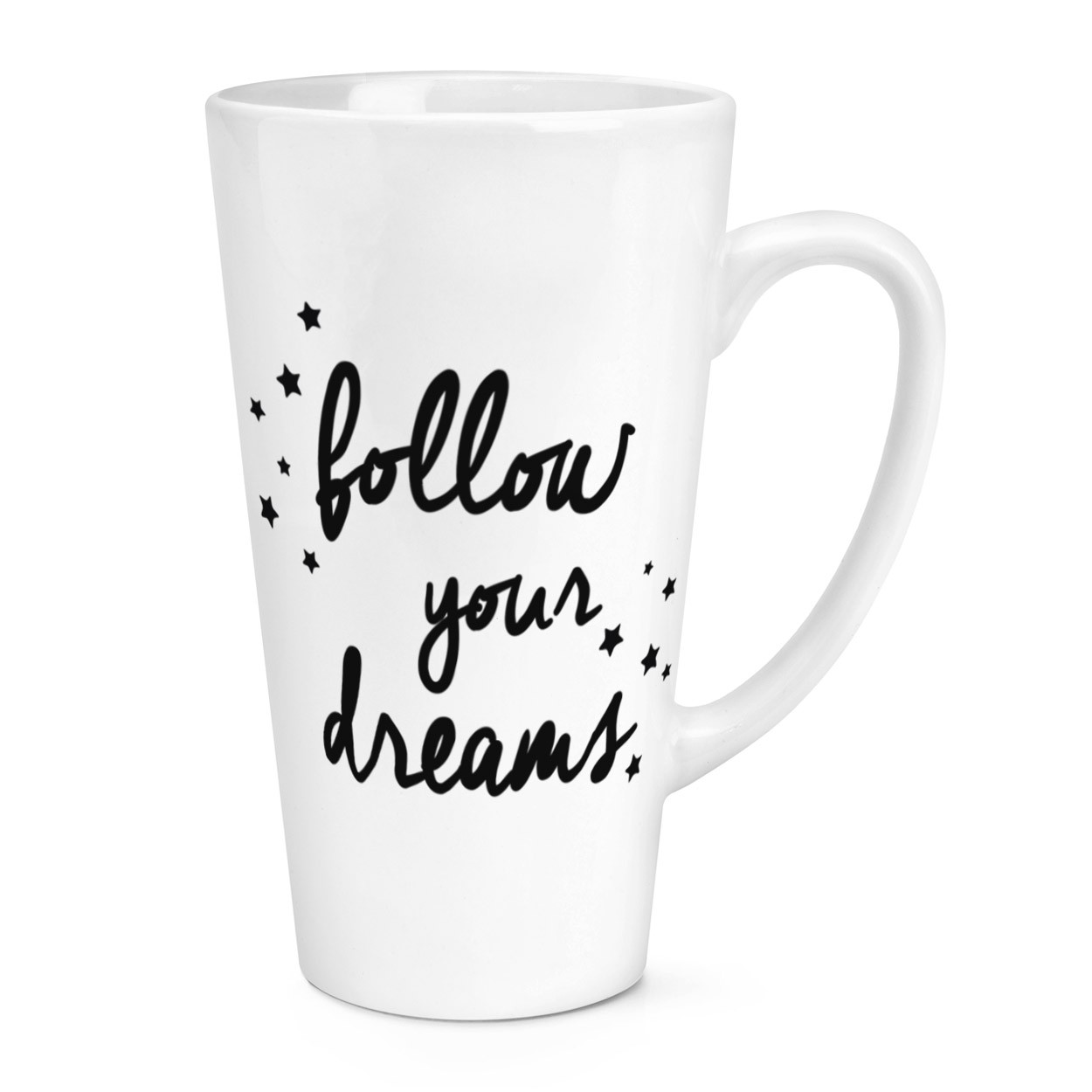 Follow Your Dreams 17oz Large Latte Mug Cup