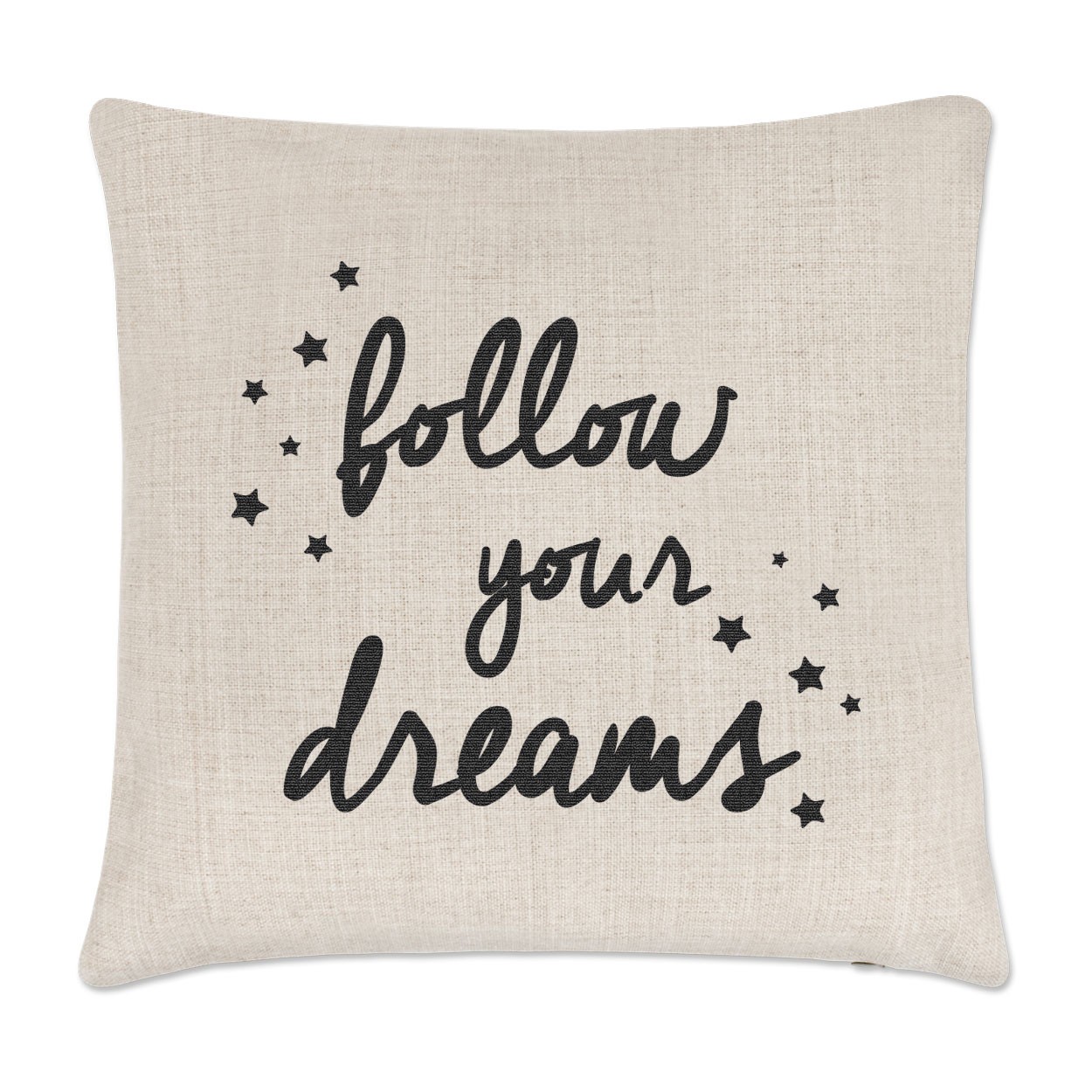 Follow Your Dreams Linen Cushion Cover