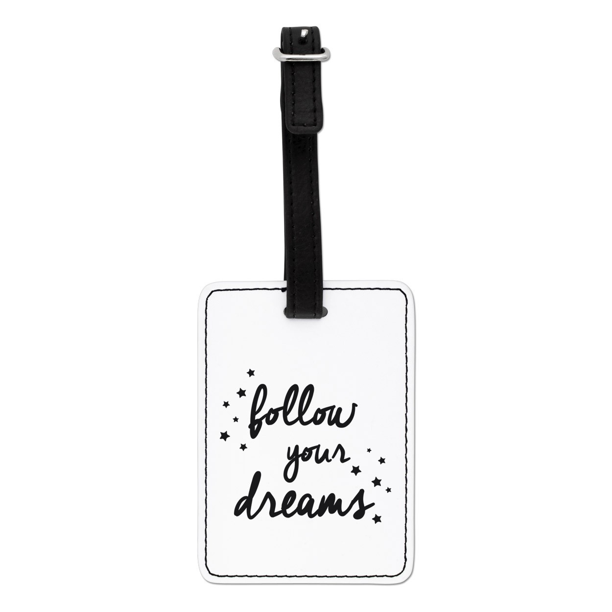 Follow Your Dreams Visual Luggage Tag