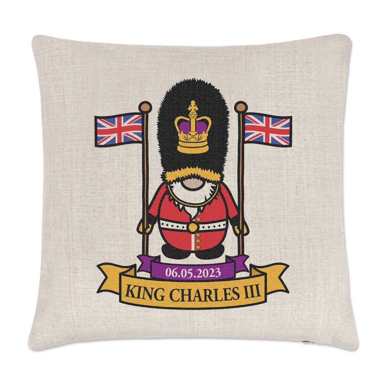 Gonk Beefeater Kings Guard Cushion Cover