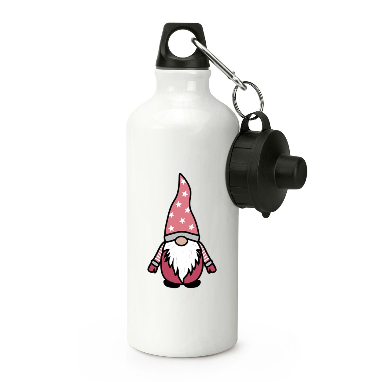 Gonk Gnome Pink Classic Scandi Sports Bottle