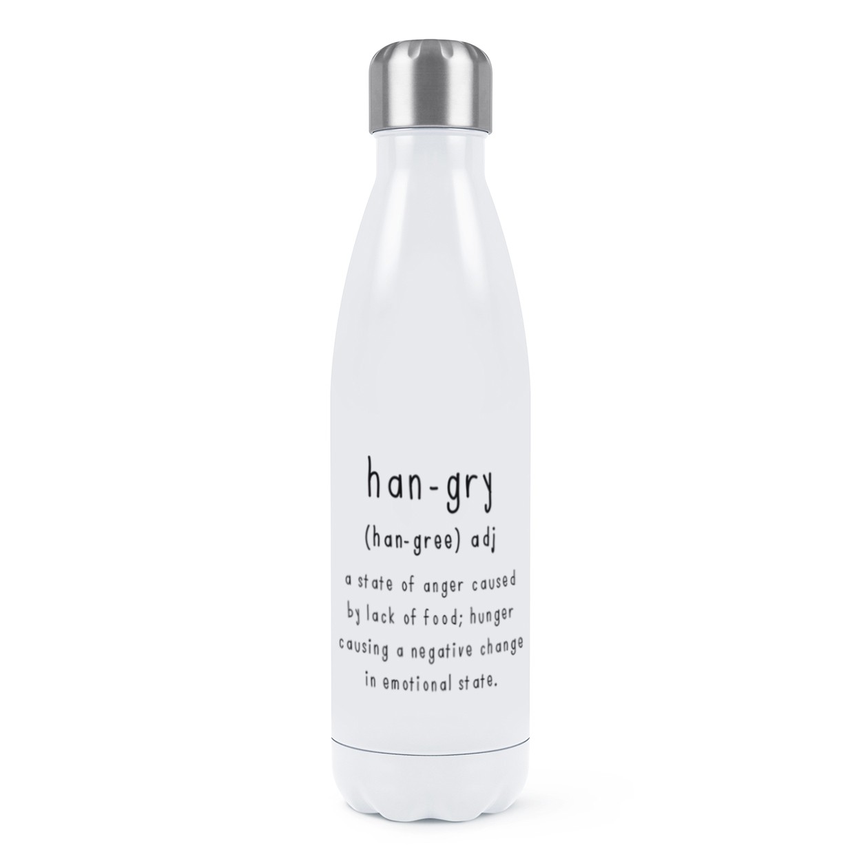 Hangry Definition Double Wall Water Bottle
